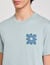 T-shirt à détail fleur