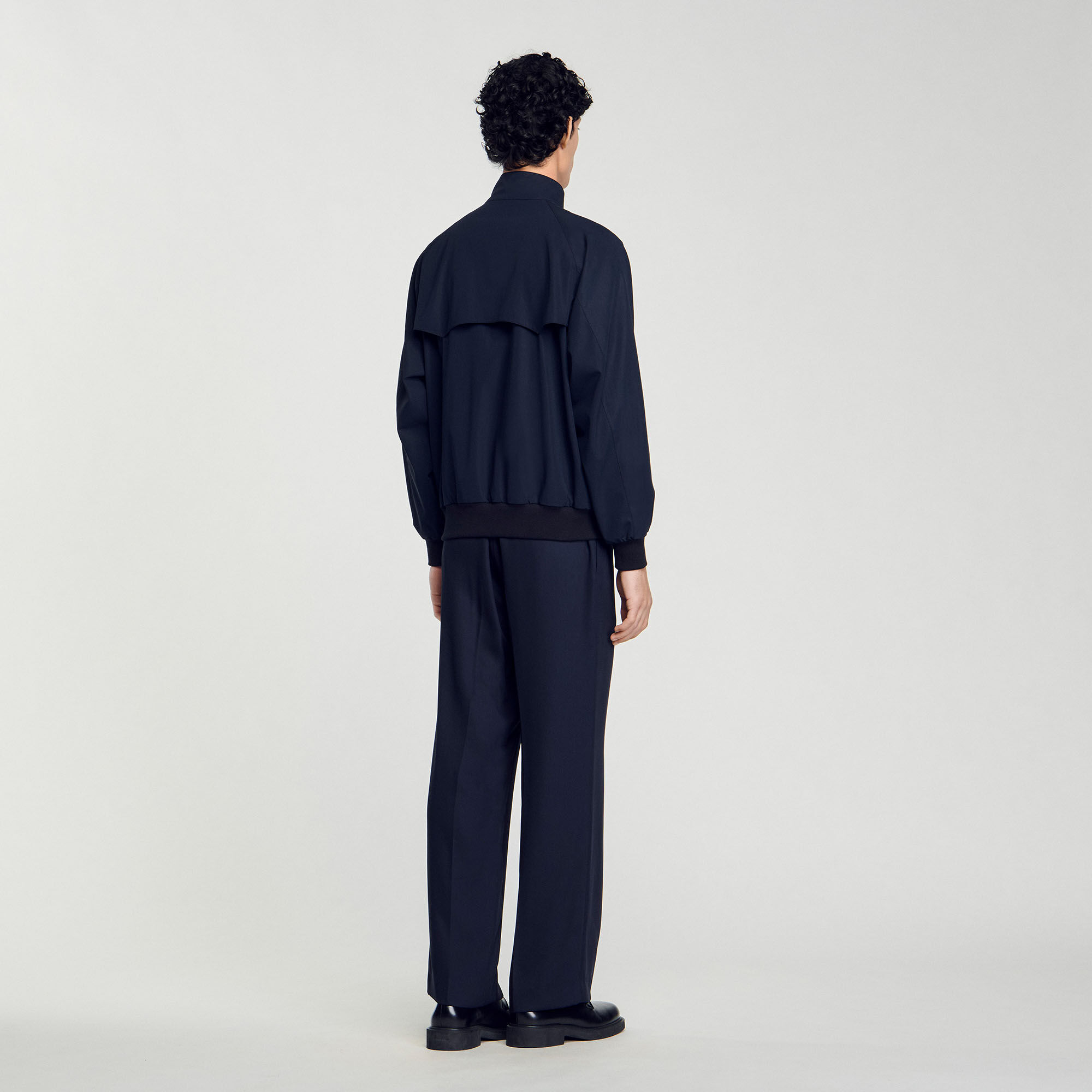 Blouson léger à col montant 