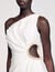Robe courte asymétrique