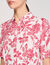 Robe longue chemise &agrave; imprim&eacute; fleuri - Femme | Sandro Paris