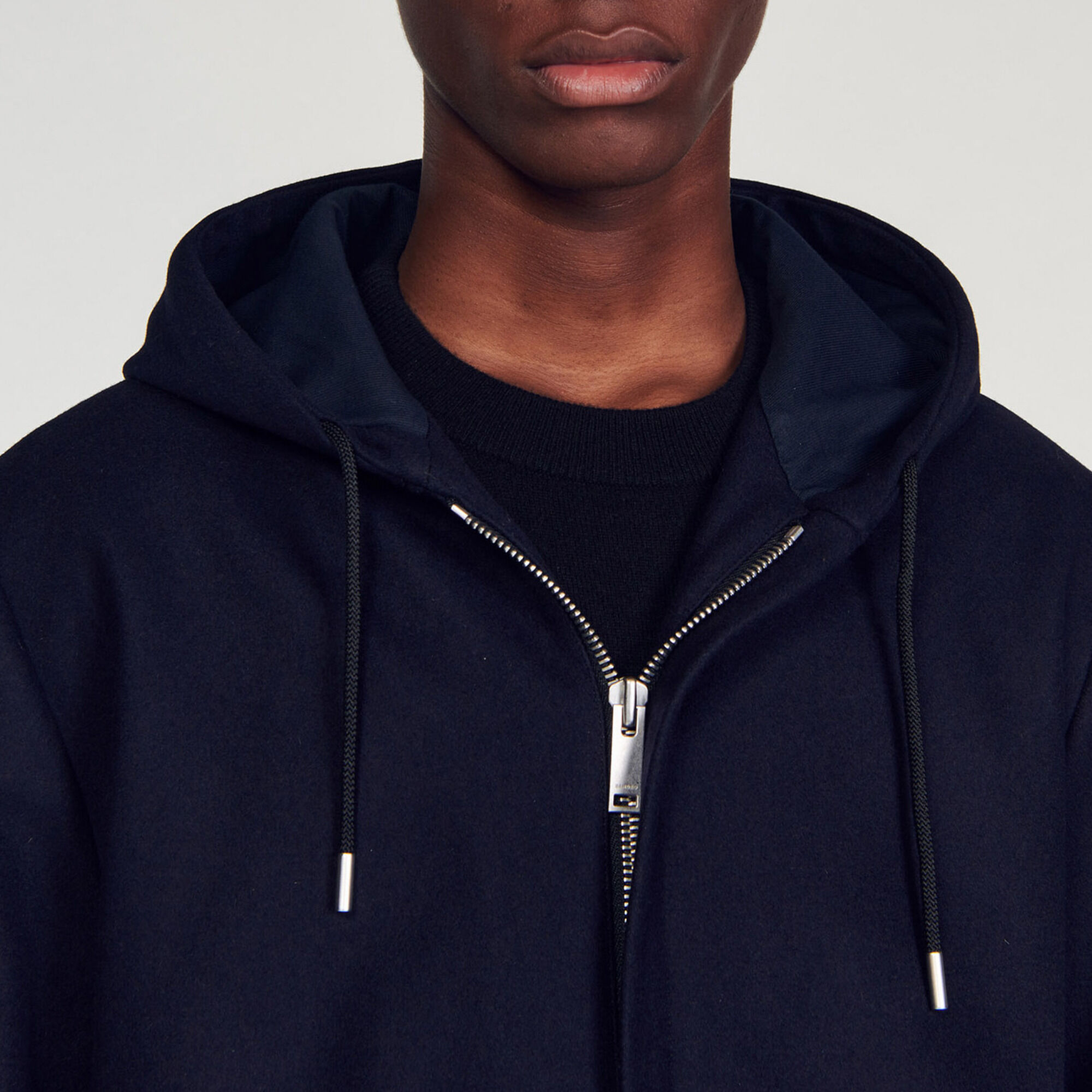 Manteau &agrave; capuche