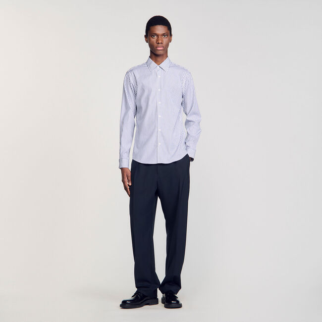 Chemise à rayures