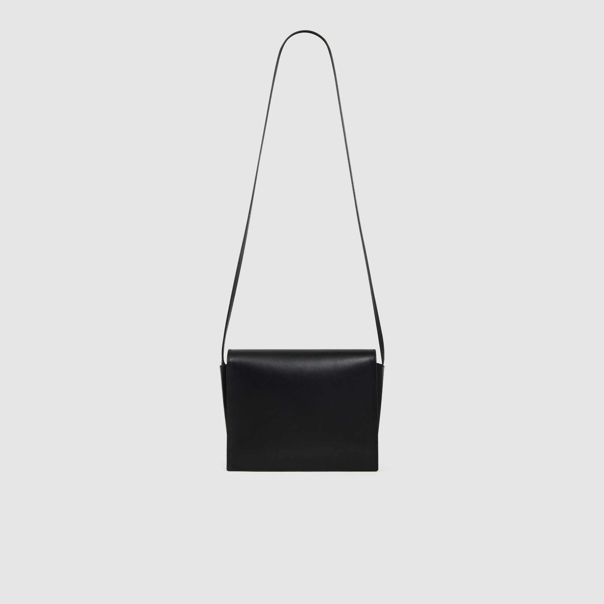 Petit sac en cuir &agrave; logo