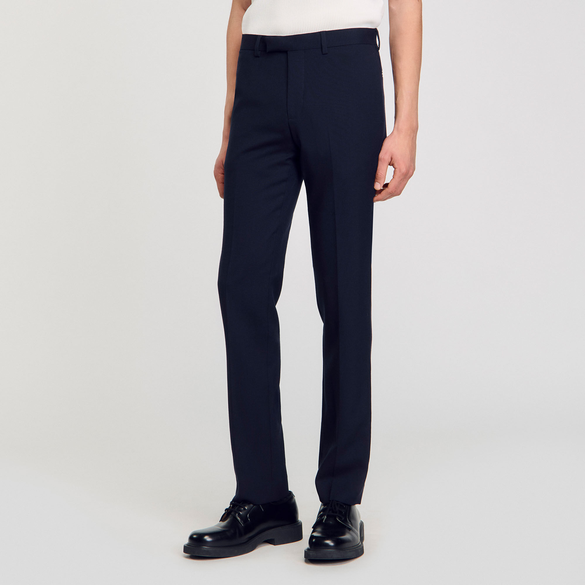 Pantalon de costume en laine