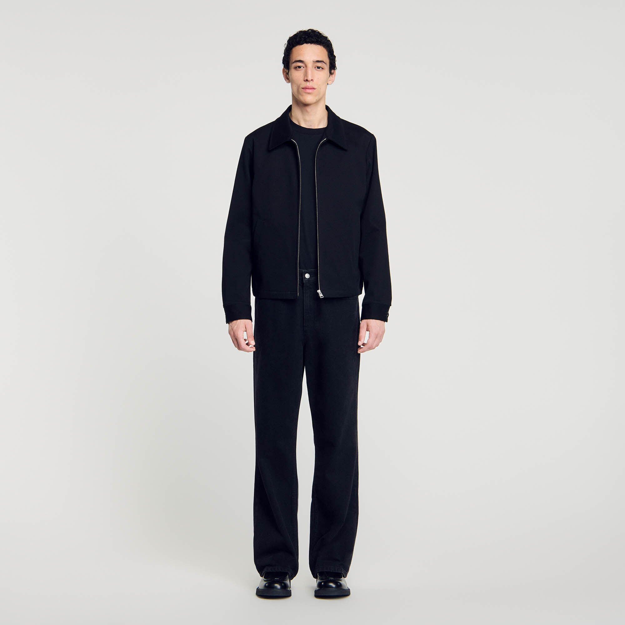 Sandro blouson cuir 2025