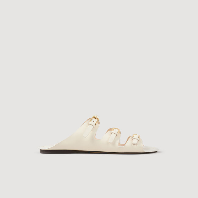 Sandales en cuir