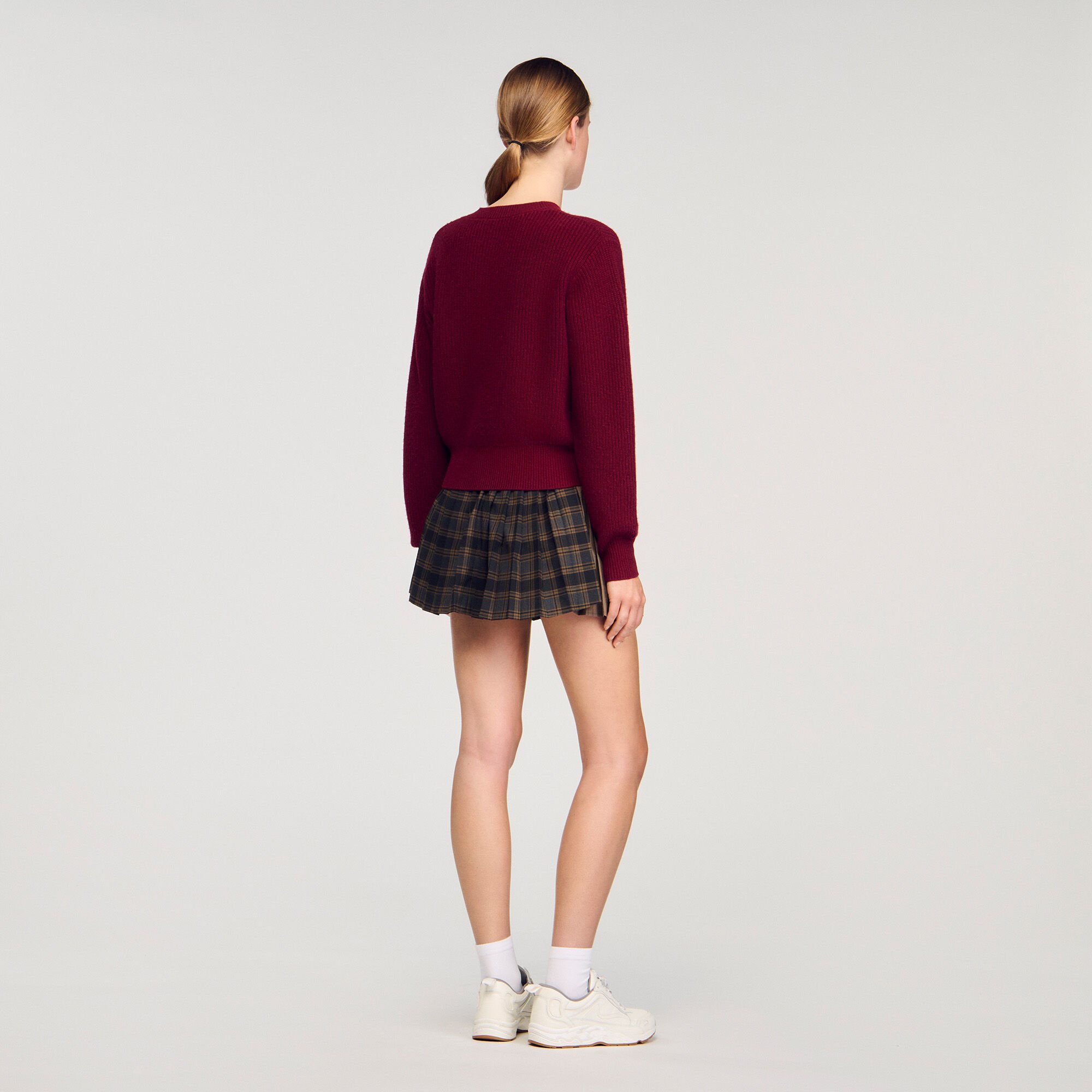 Pull tunisien laine et cachemire