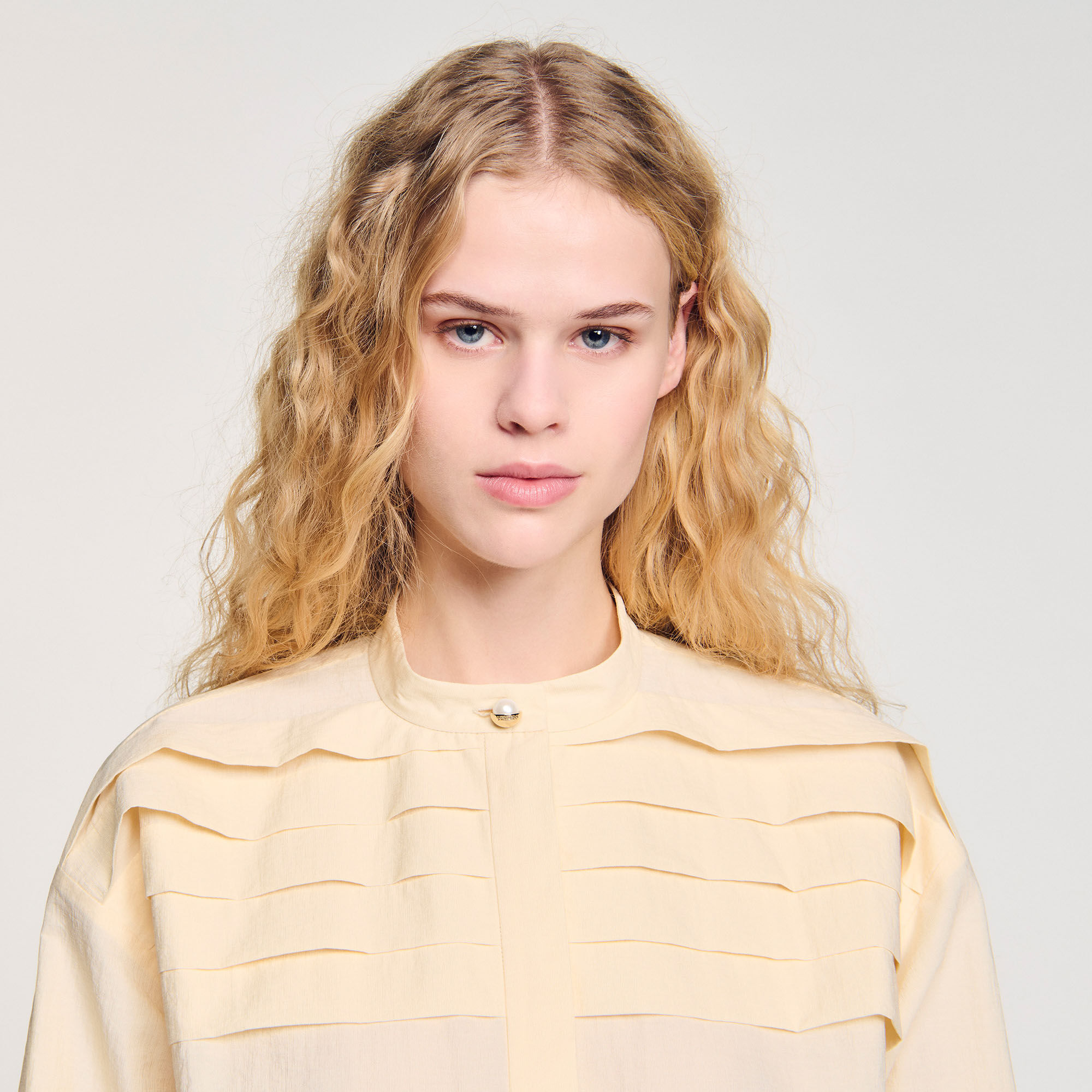 Chemise à détail bijou
