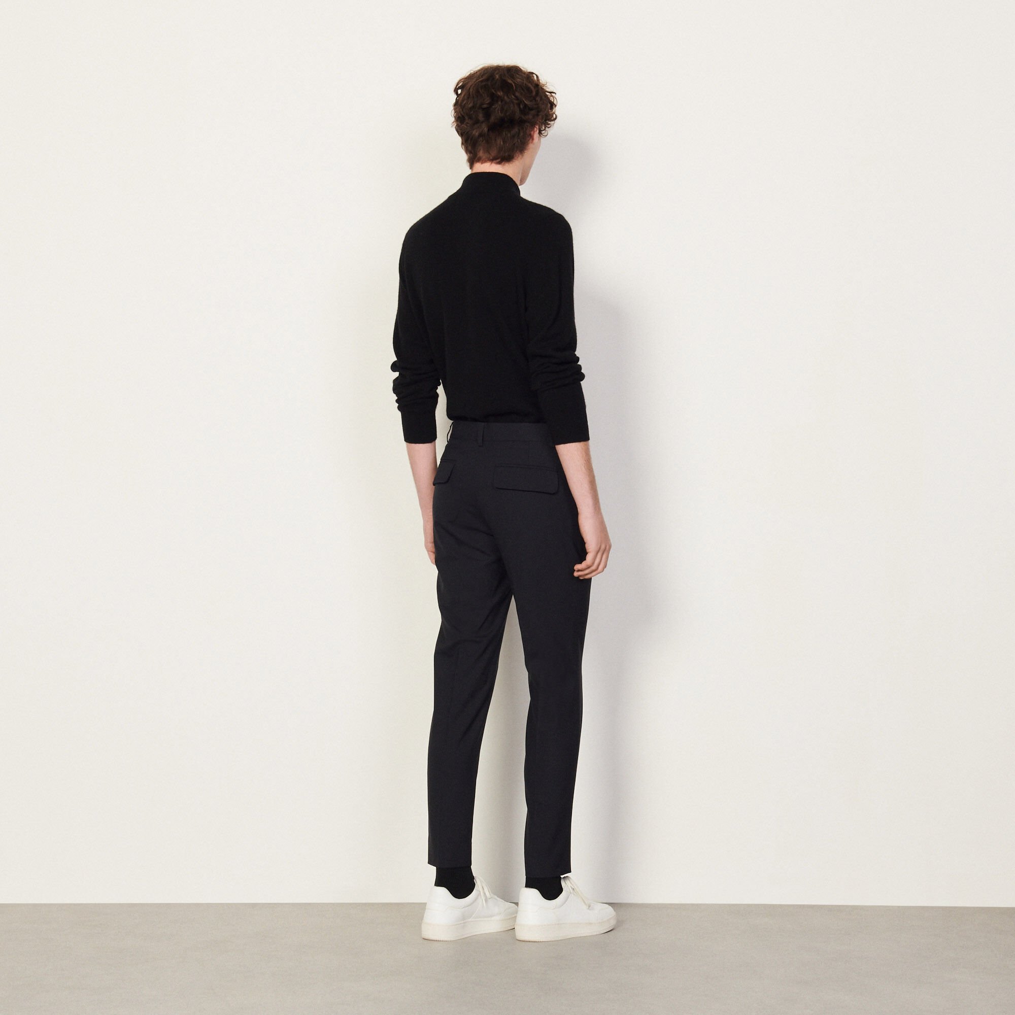 Pantalon en laine froide