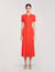 Robe longue en maille