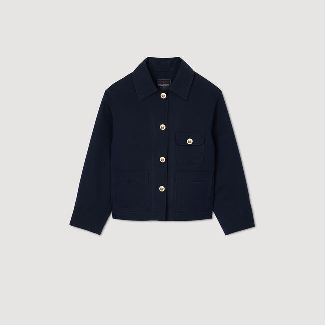 Blouson à boutons officier 