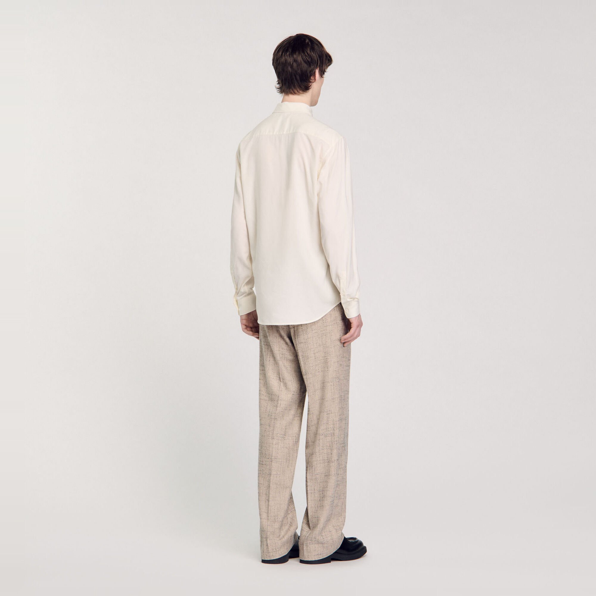 Chemise fluide à manches longues 