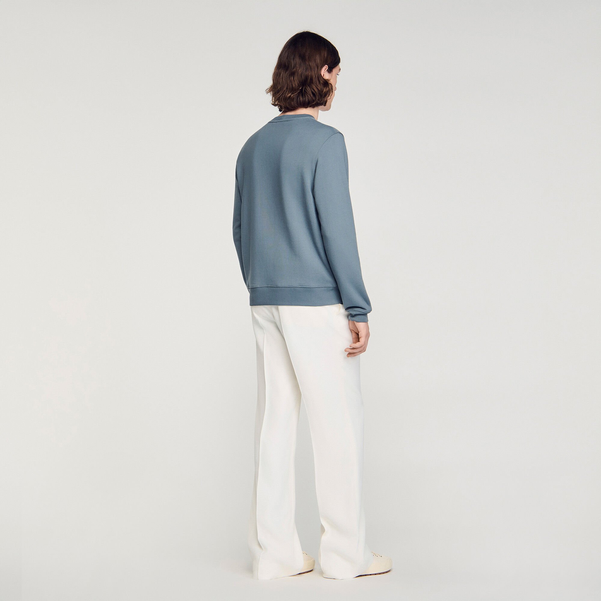 Sweatshirt &agrave; logo