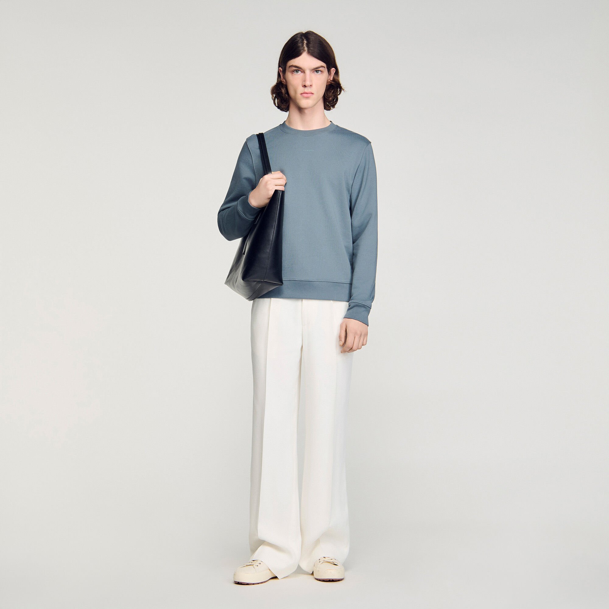 Sweatshirt &agrave; logo