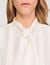 Chemise en soie à lavallière