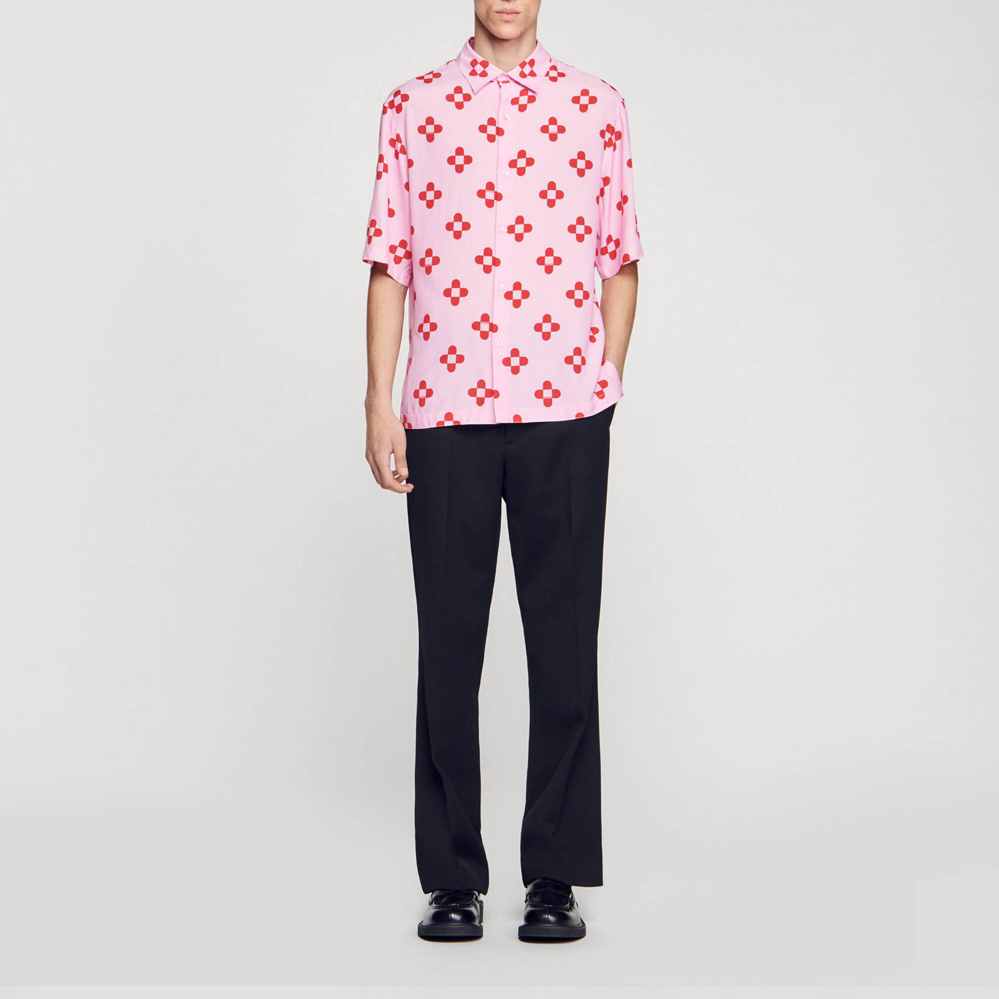 Chemise sandro homme best sale