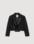 Veste courte à nœud satiné