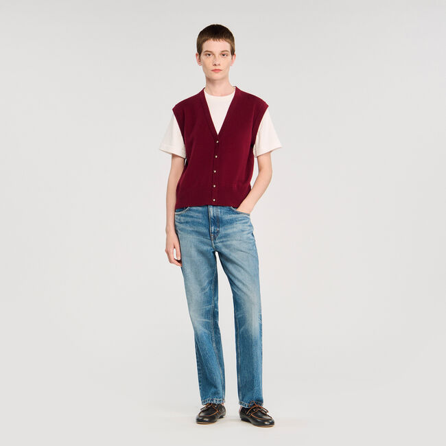 Pull bicolore