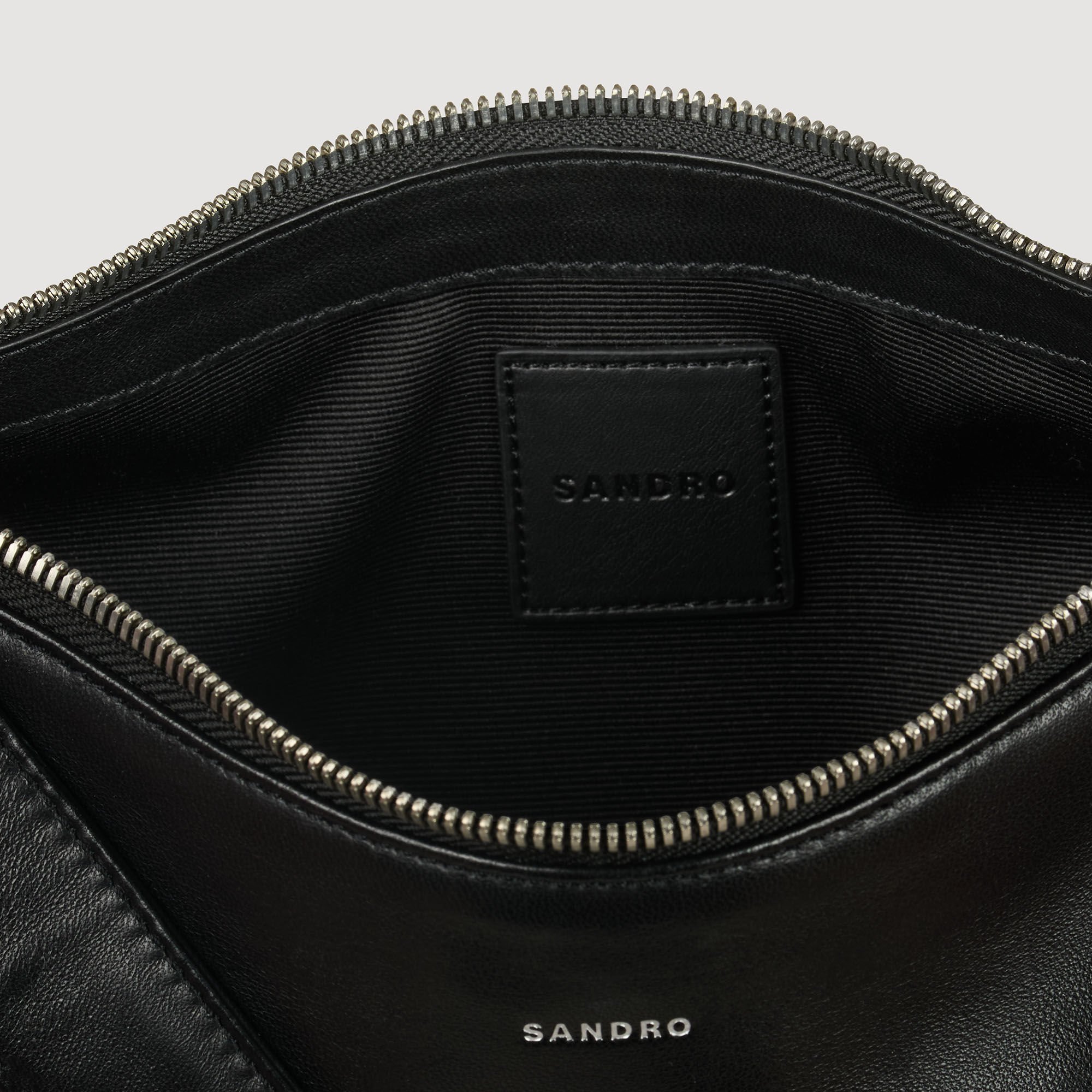 Petit sac hobo en cuir