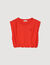 T-shirt court drapé