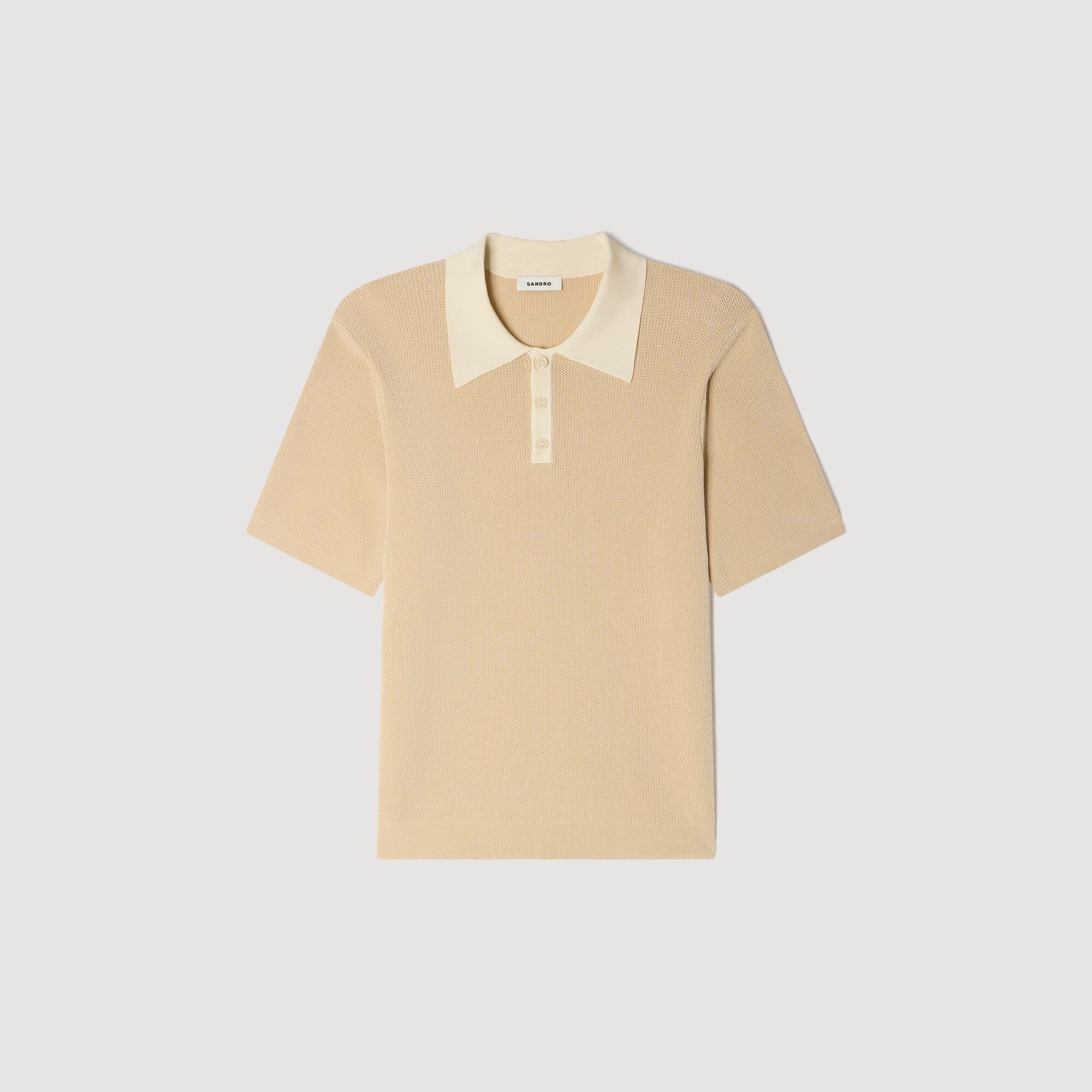 Polo bicolore