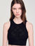 Top en maille fantaisie
