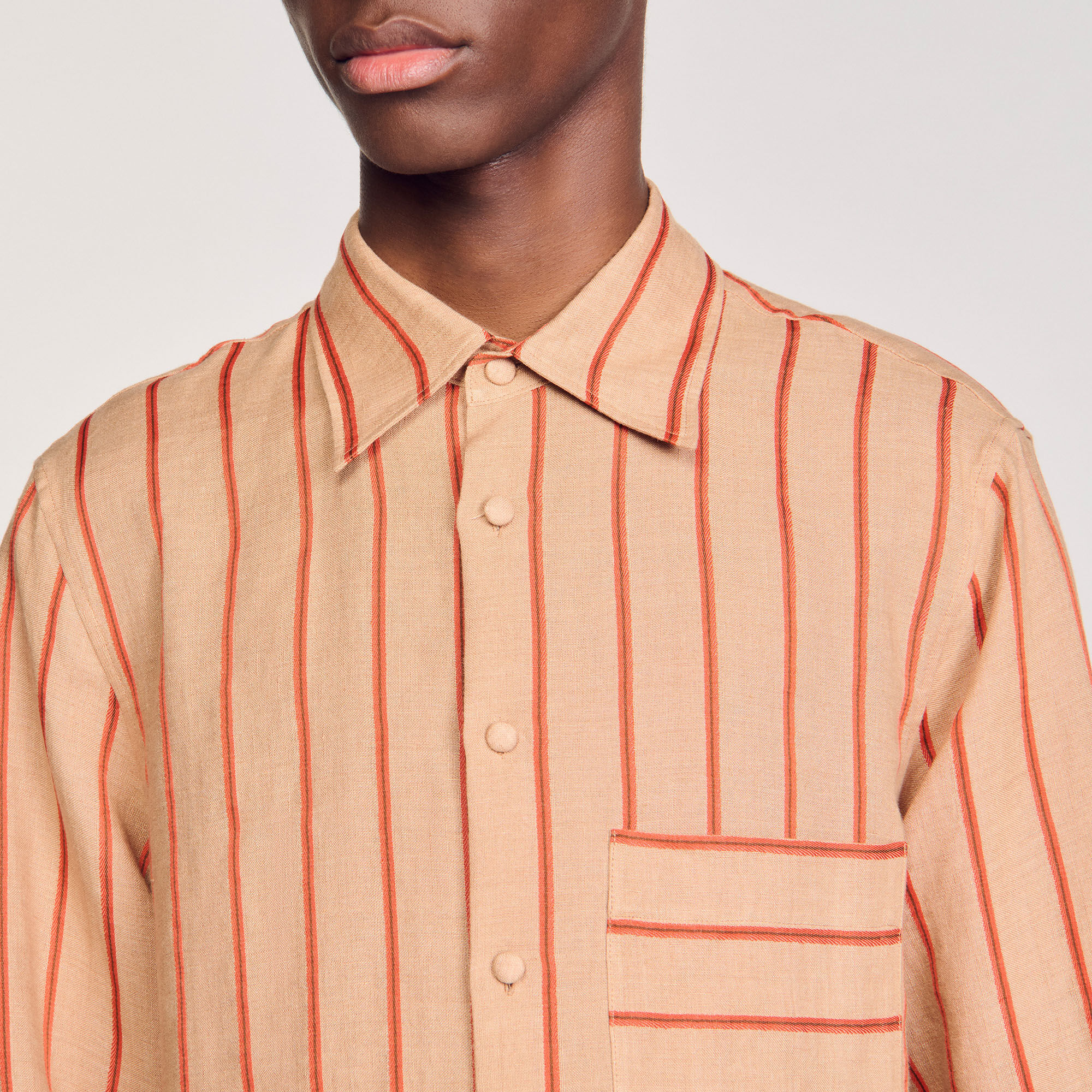 Chemise à rayures