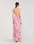 Robe longue à imprimé fleuri