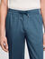 Pantalon droit élastiqué