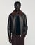 Blouson en cuir retourné