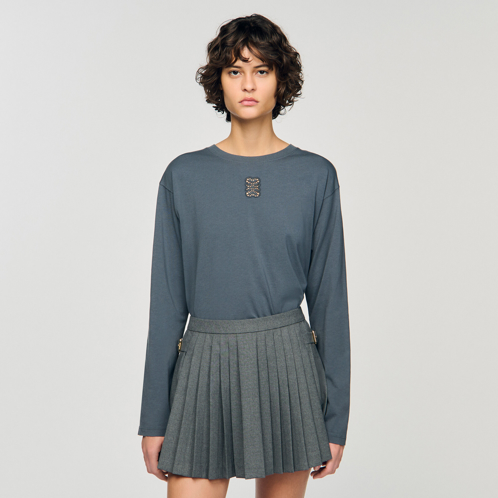 T-shirt à broderie