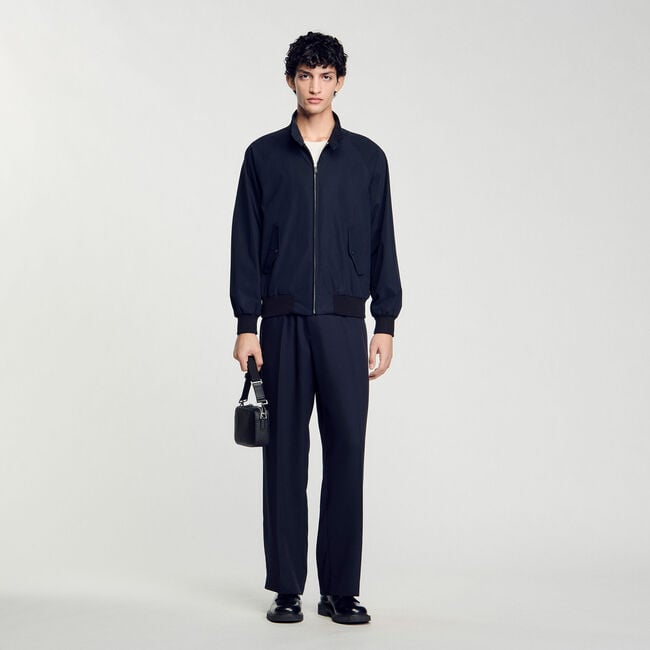 Blouson léger à col montant 