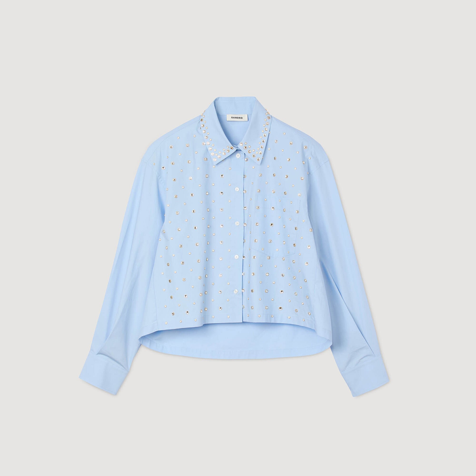 Chemise strassée