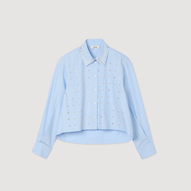 Chemise strassée