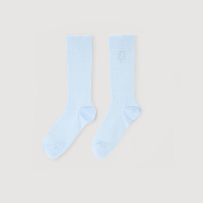 Chaussettes brodées