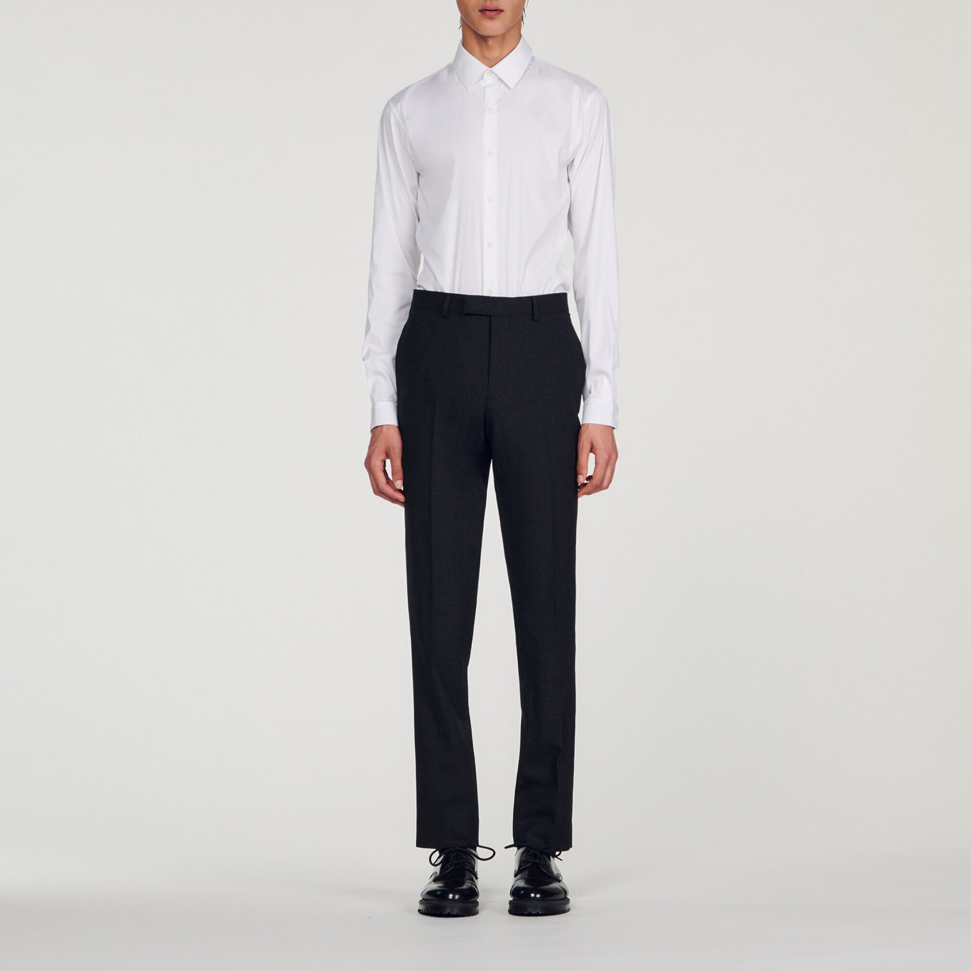 Pantalon de costume en laine