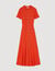 Robe longue en maille