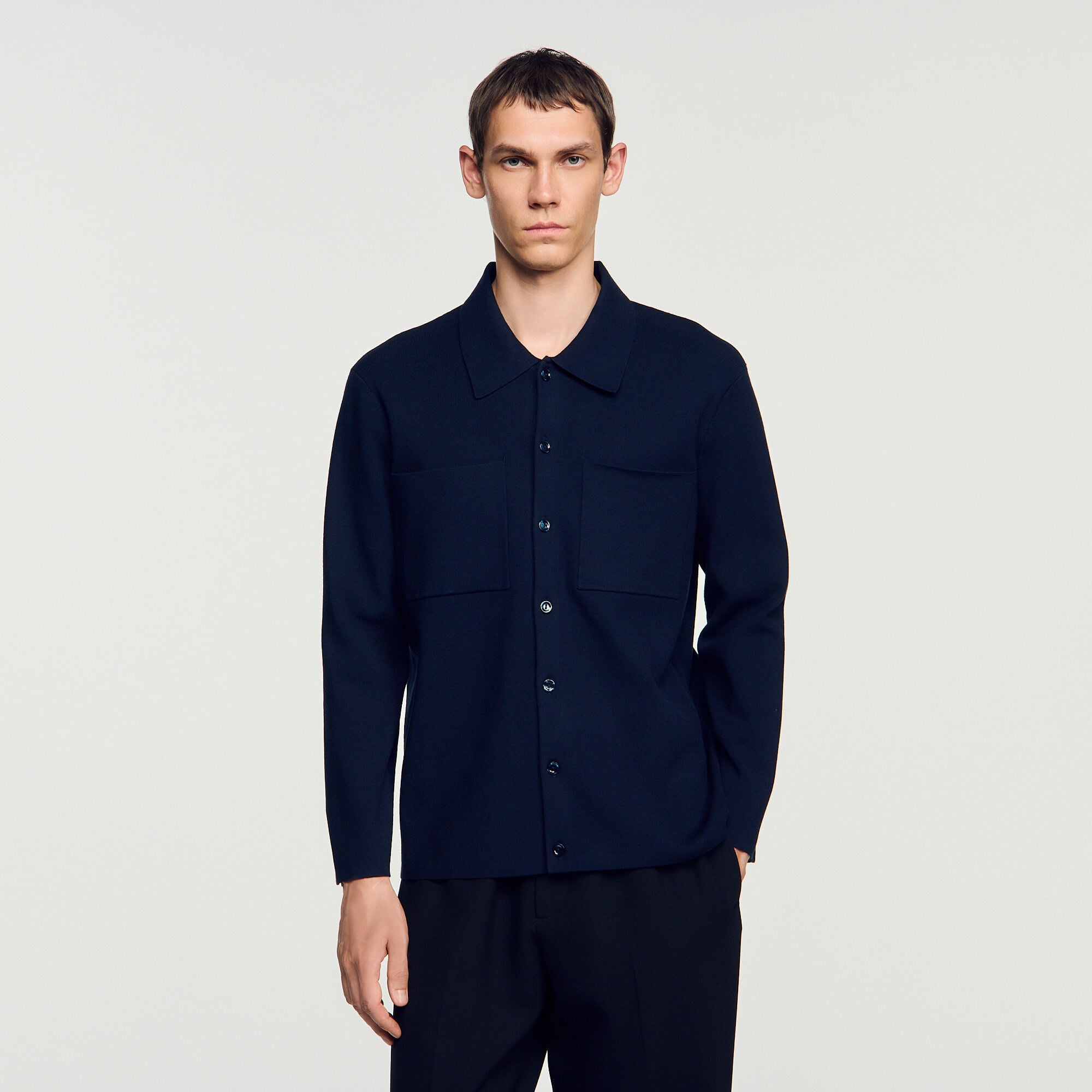 Cardigan veste - Homme | Sandro Paris