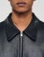 Blouson en cuir zippé