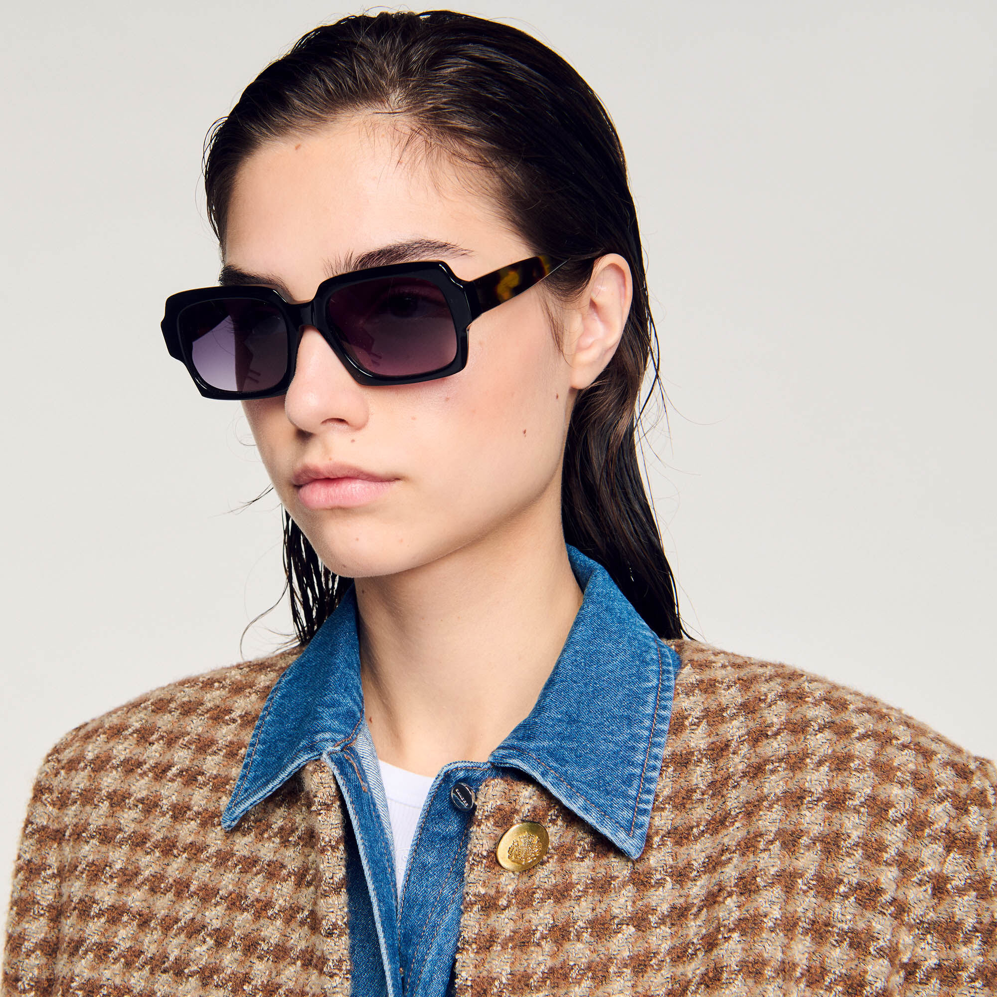 Lunettes de soleil carrées