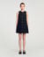 Robe courte en tweed