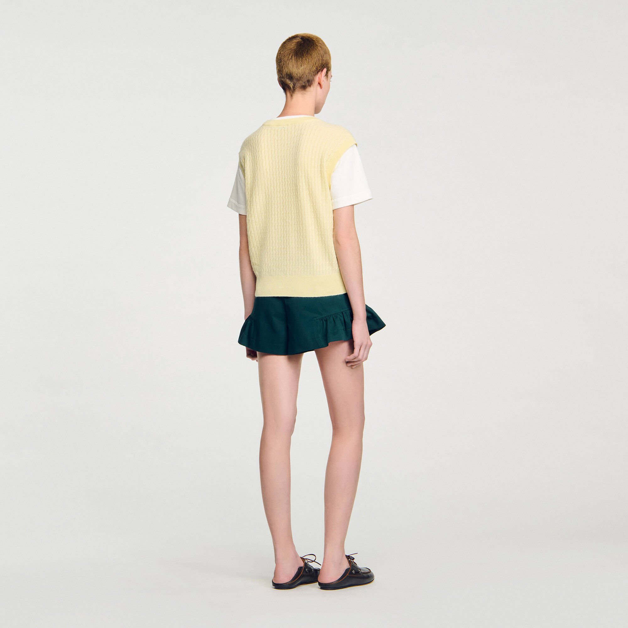 Pull 2 en 1 bicolore