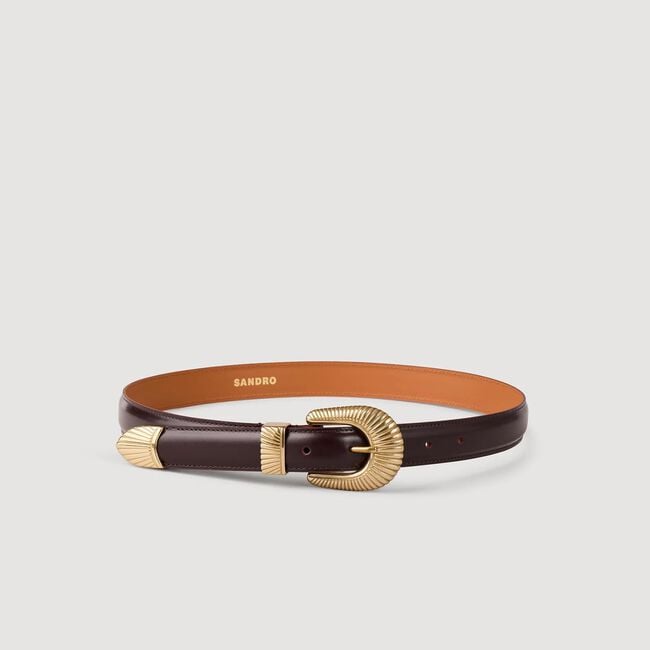 Ceinture en cuir