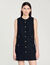 Robe courte en tweed