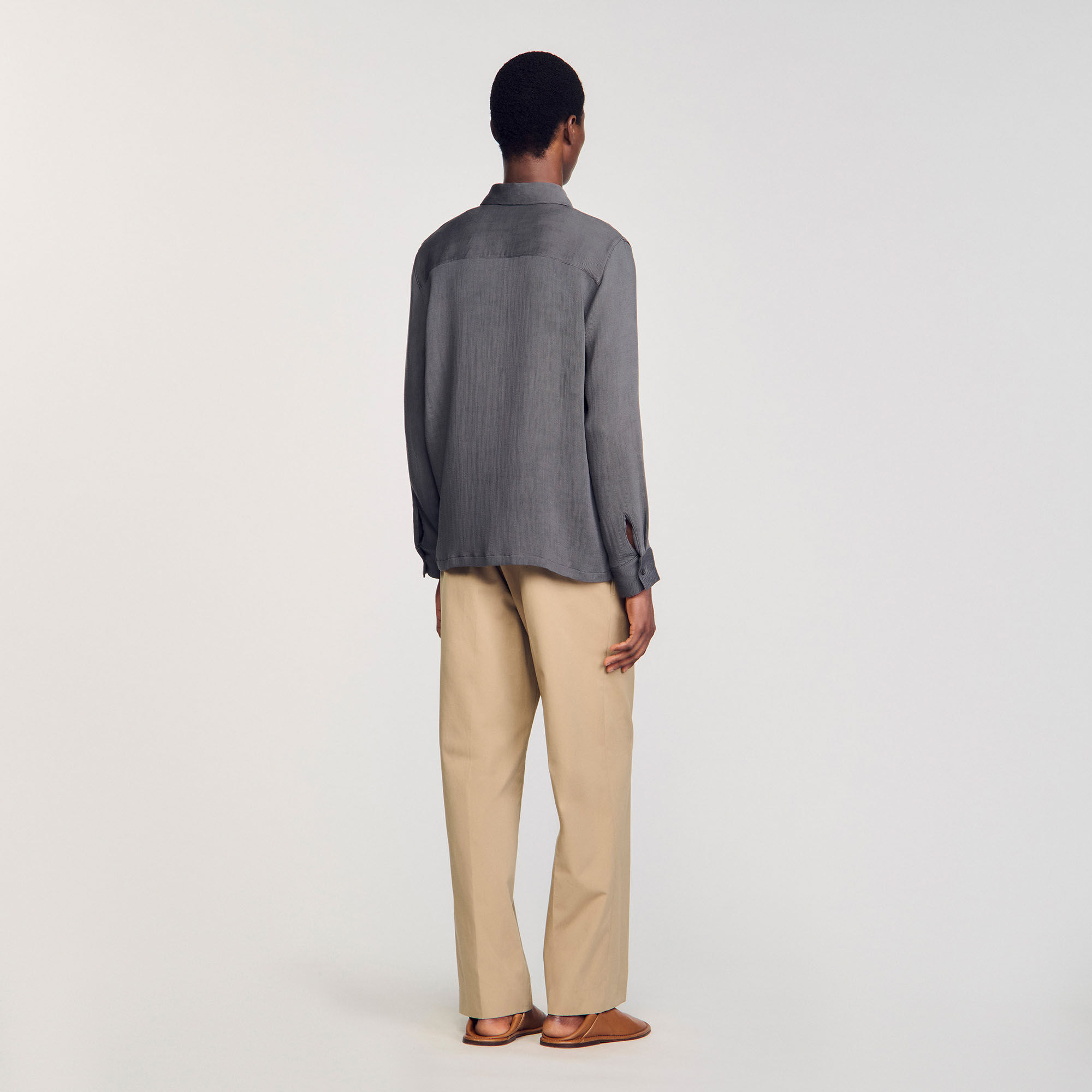 Chemise plissée