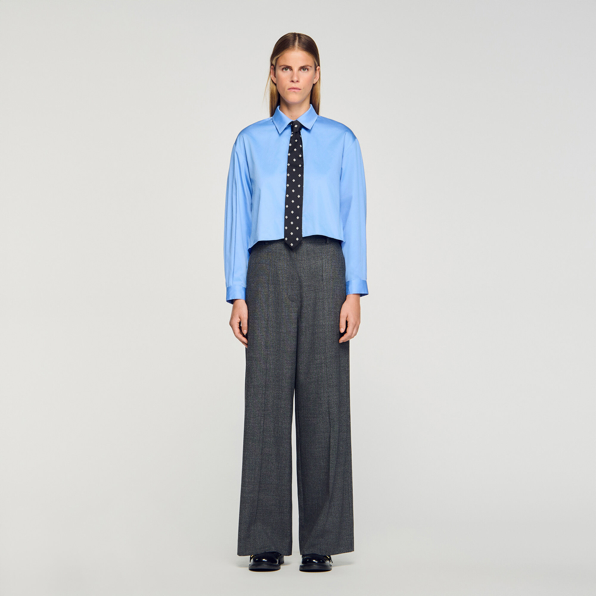 Pantalon droit et large
