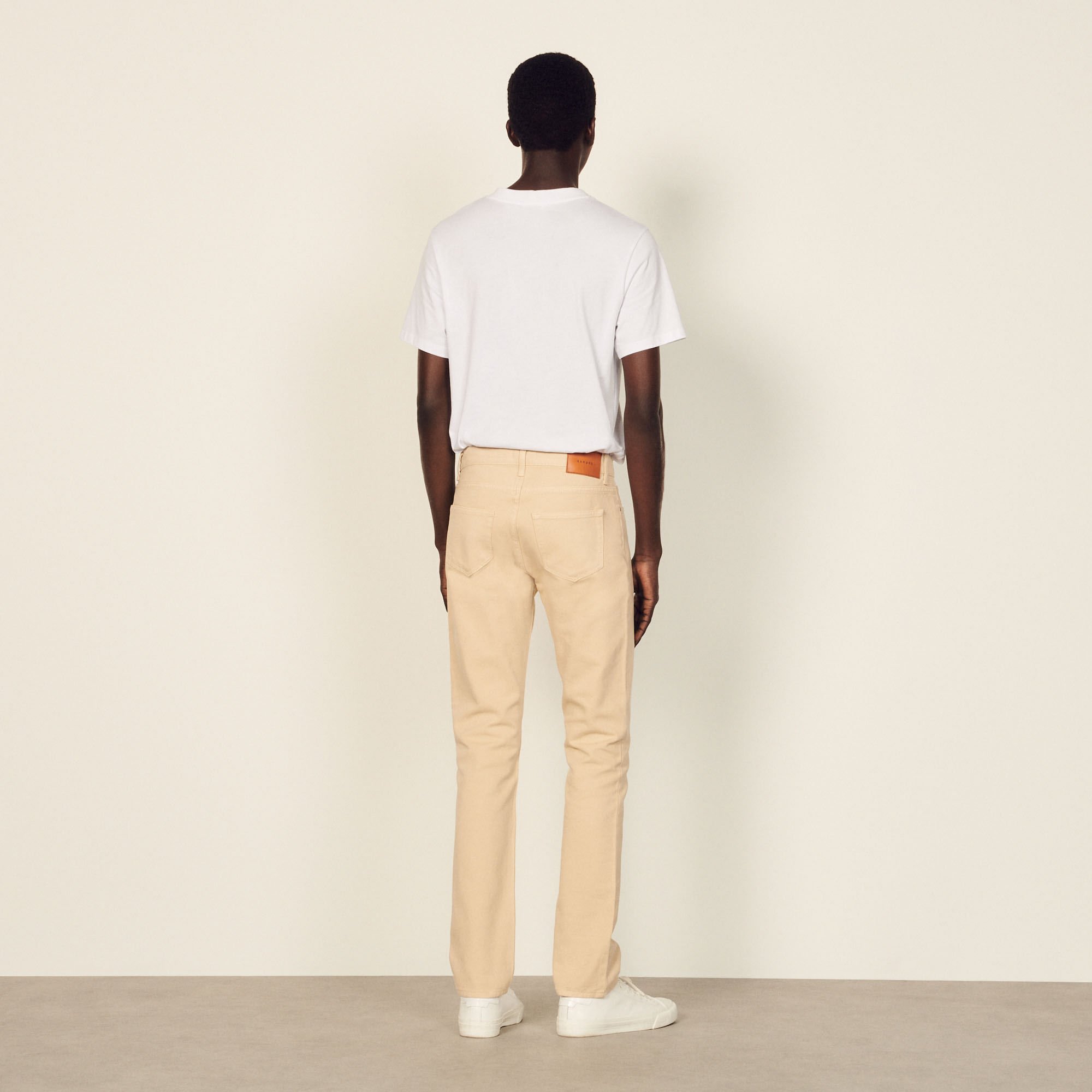 Jean en coton coupe slim