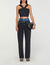 Top bustier en tweed