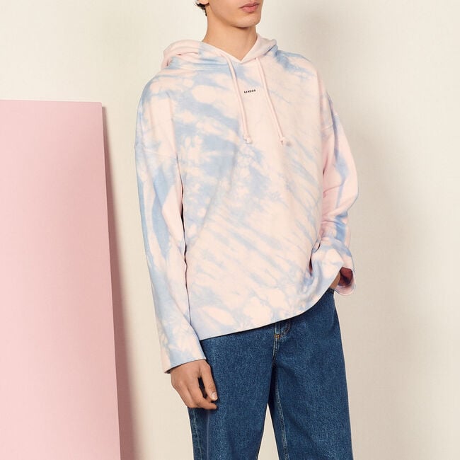 Hoodie tie and dye