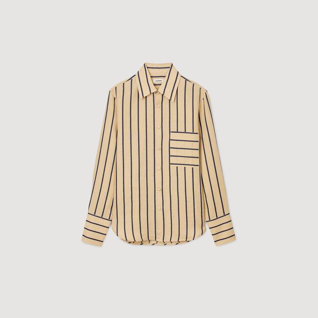 Chemise à rayures